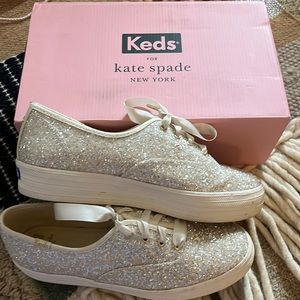 Kate Spade Sparkly Keds